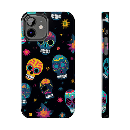 Sugar Skull iPhone Case | Day of the Dead Elegance for Apple iPhone Models