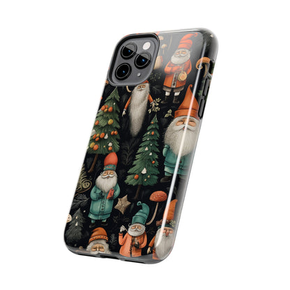 Vintage Santa Magic Mushroom Christmas Phone Case