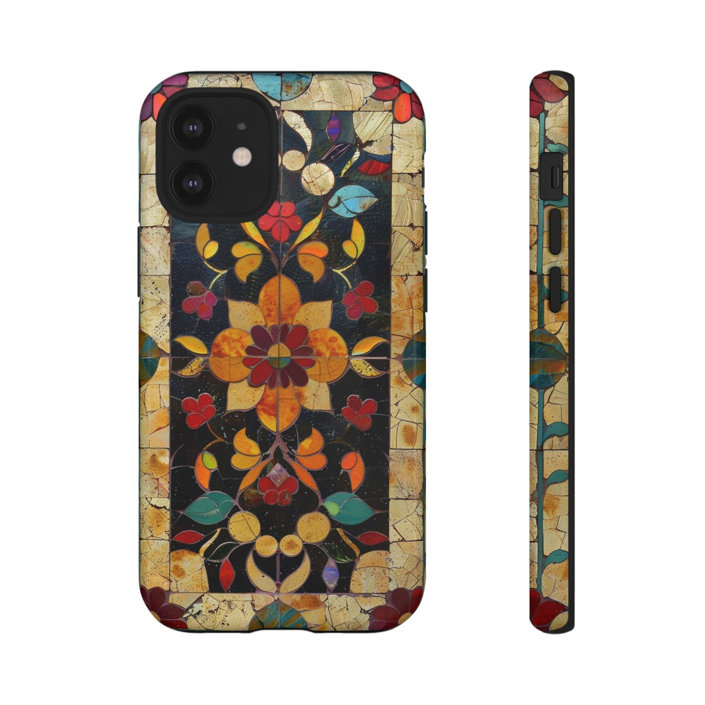 Azulejo Porcelain Vintage Tile Mediterranean Design Phone Case