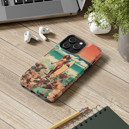 Summertime Beach Time iPhone Tough Case | Embrace the Coastal Vibe with Reliable Protection