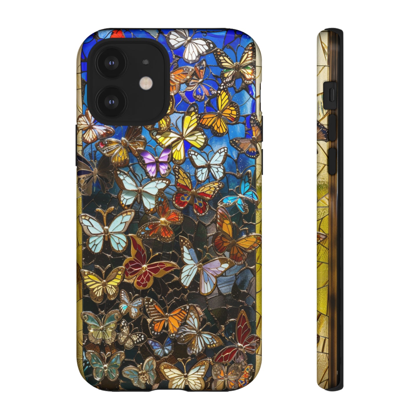 Butterfly Flower Garden Painting Phone Case