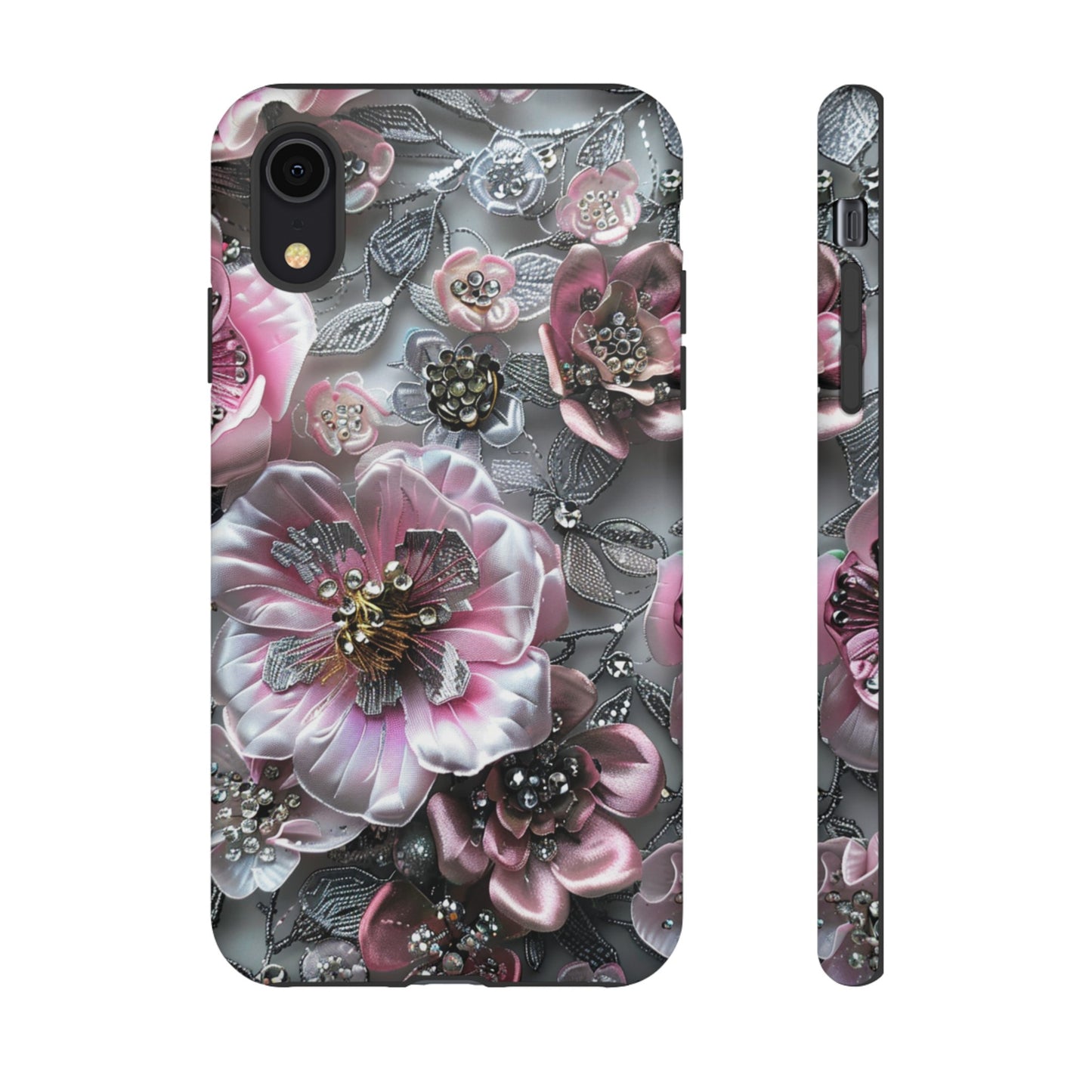 Coquette Aesthetic Floral Art iPhone 15 Case