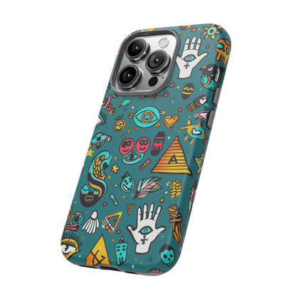 UFOs and Ancient Egypt Talisman Collage Phone Case