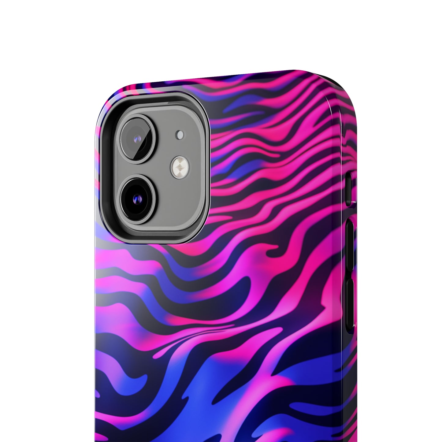 Wild Illusion: Trippy Tiger Stripes Mystique | Dynamic iPhone Case