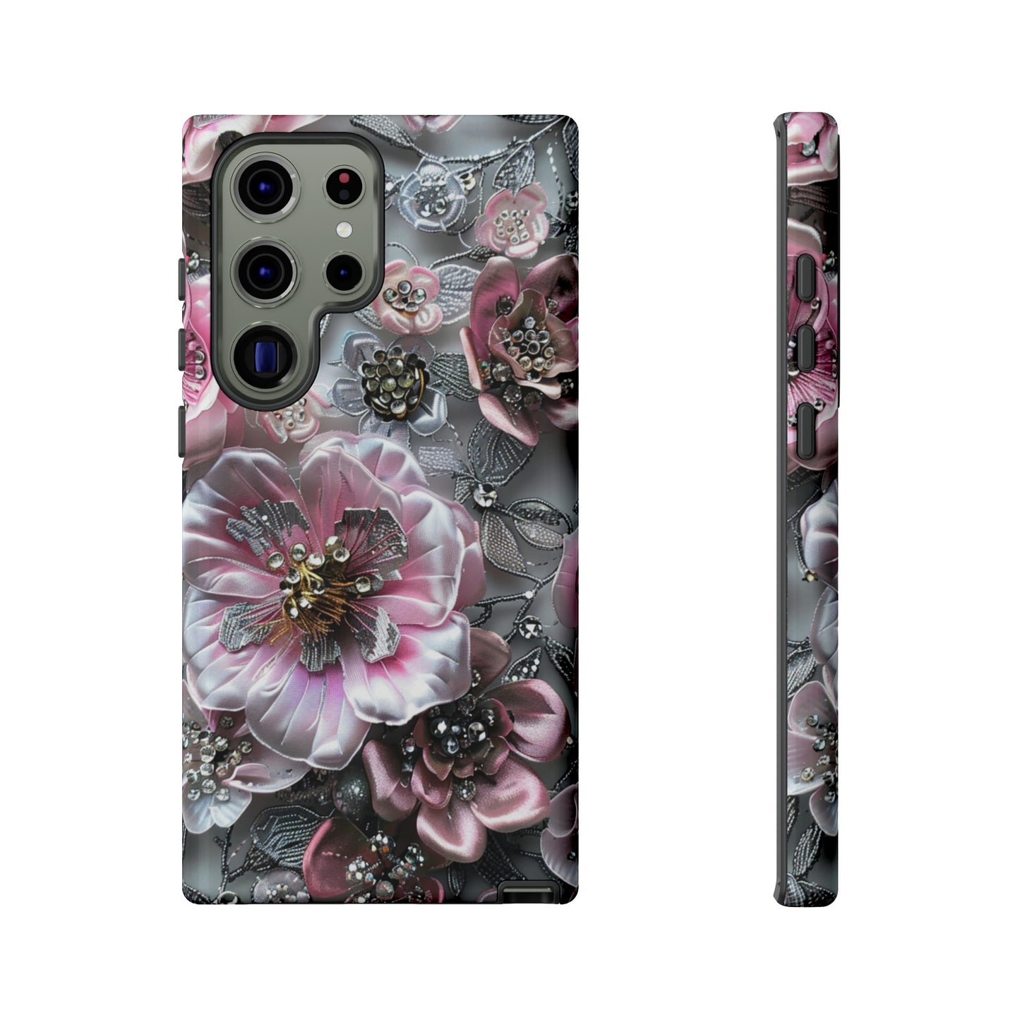 Coquette Aesthetic Floral Art iPhone 15 Case