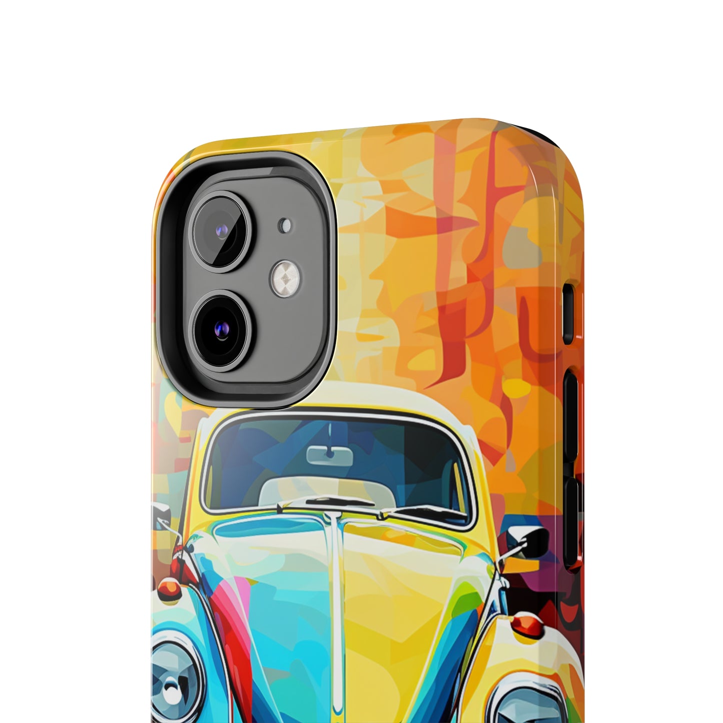 VW Bug Phone Case Retro iPhone Tough Case – Volkswagen beetle iPhone case