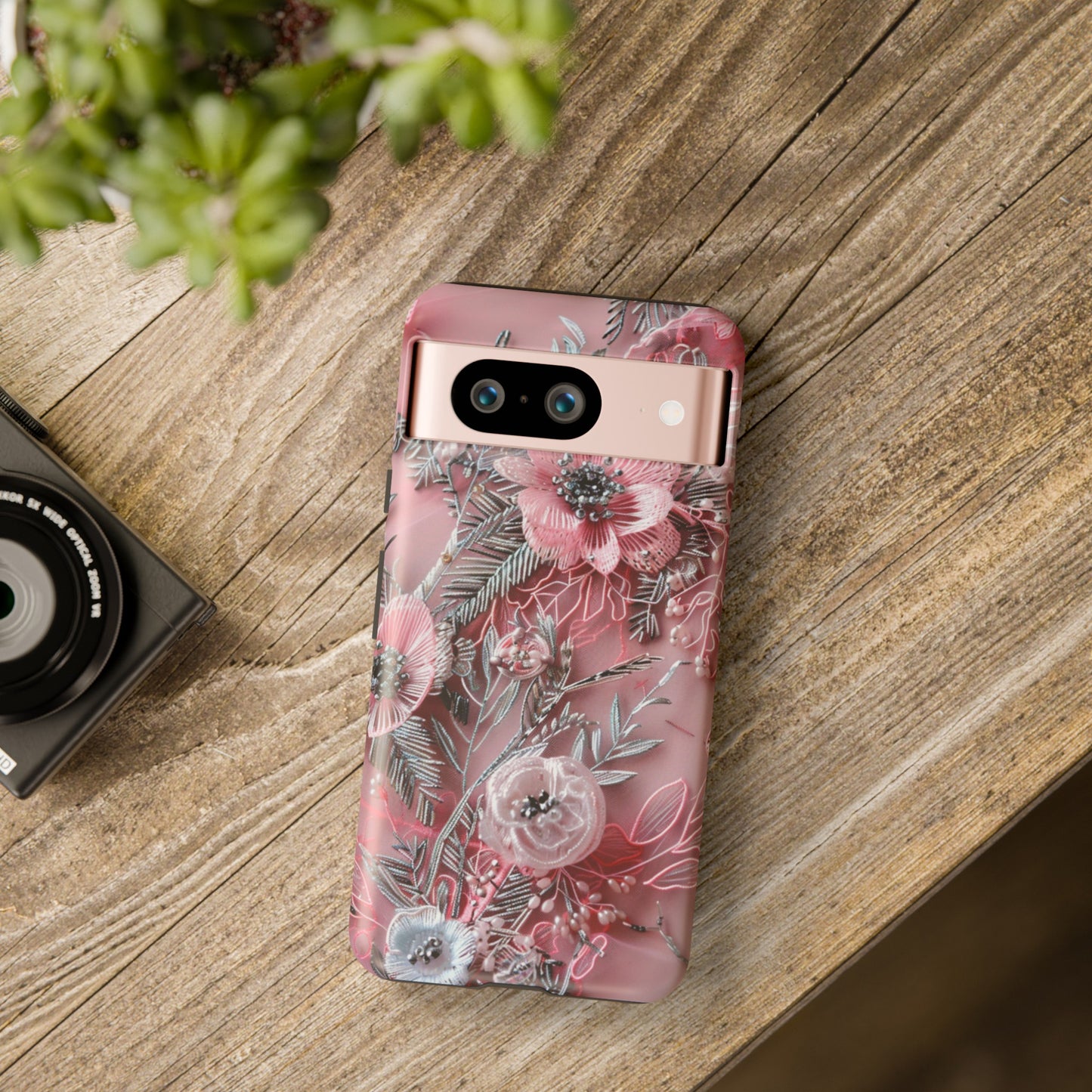 Coquette Aesthetic Floral Art Phone Case