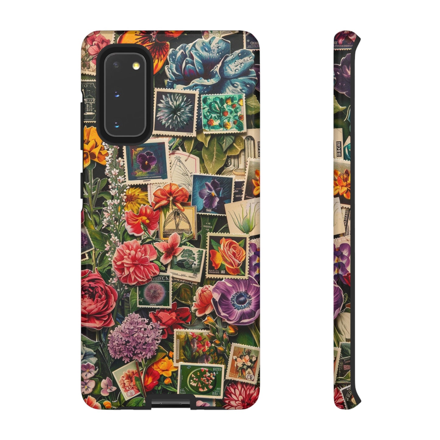 Vintage Floral Stamps Phone Case