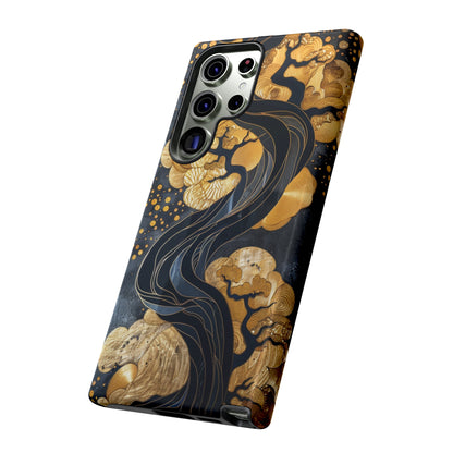 Gold and Silver Tree of Life Design Phone Case