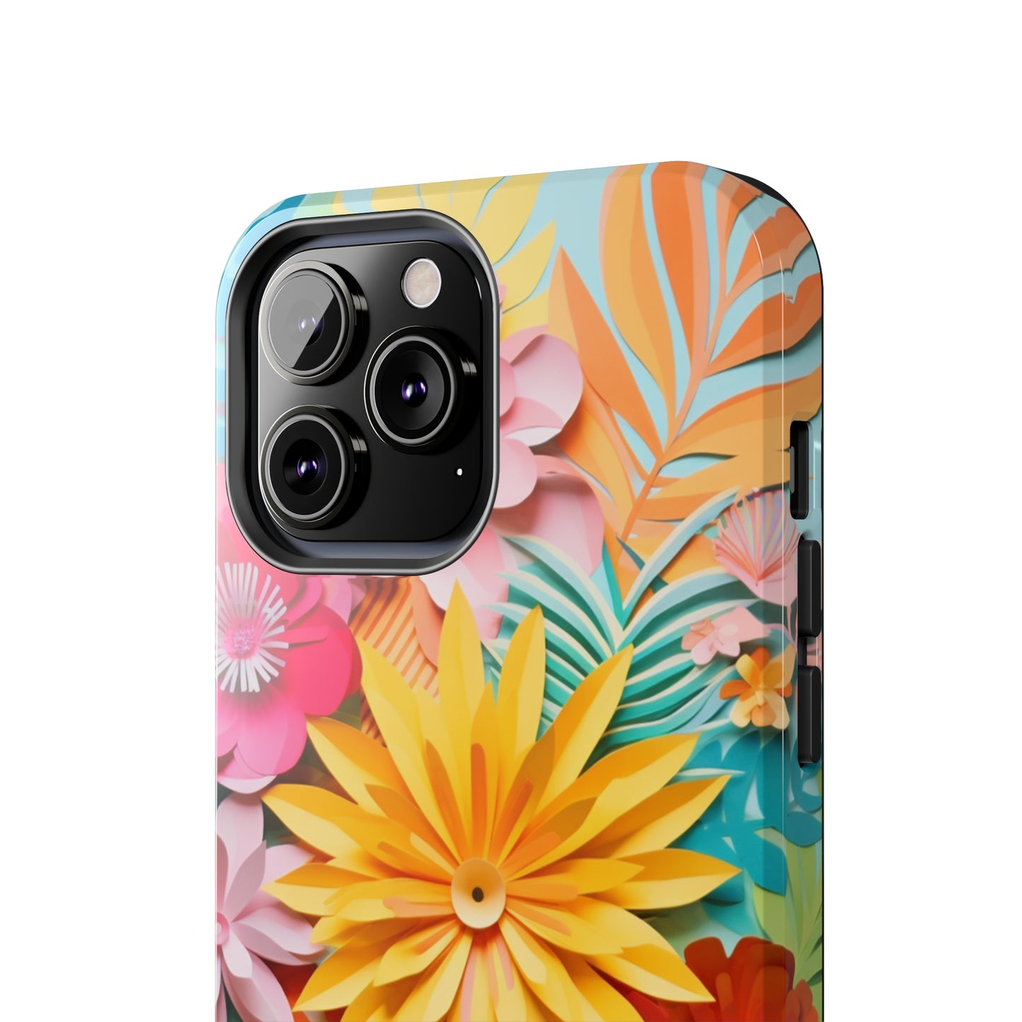 iPhone 12 Pro Max Artistry: Paper Floral Design – Crafted Elegance for iPhone 13 Pro and iPhone XR Enthusiasts