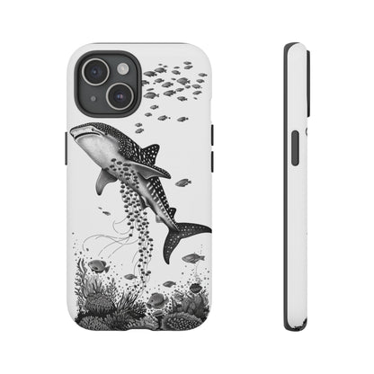 Whale Shark, Turtle, Manta Ray Phone Case