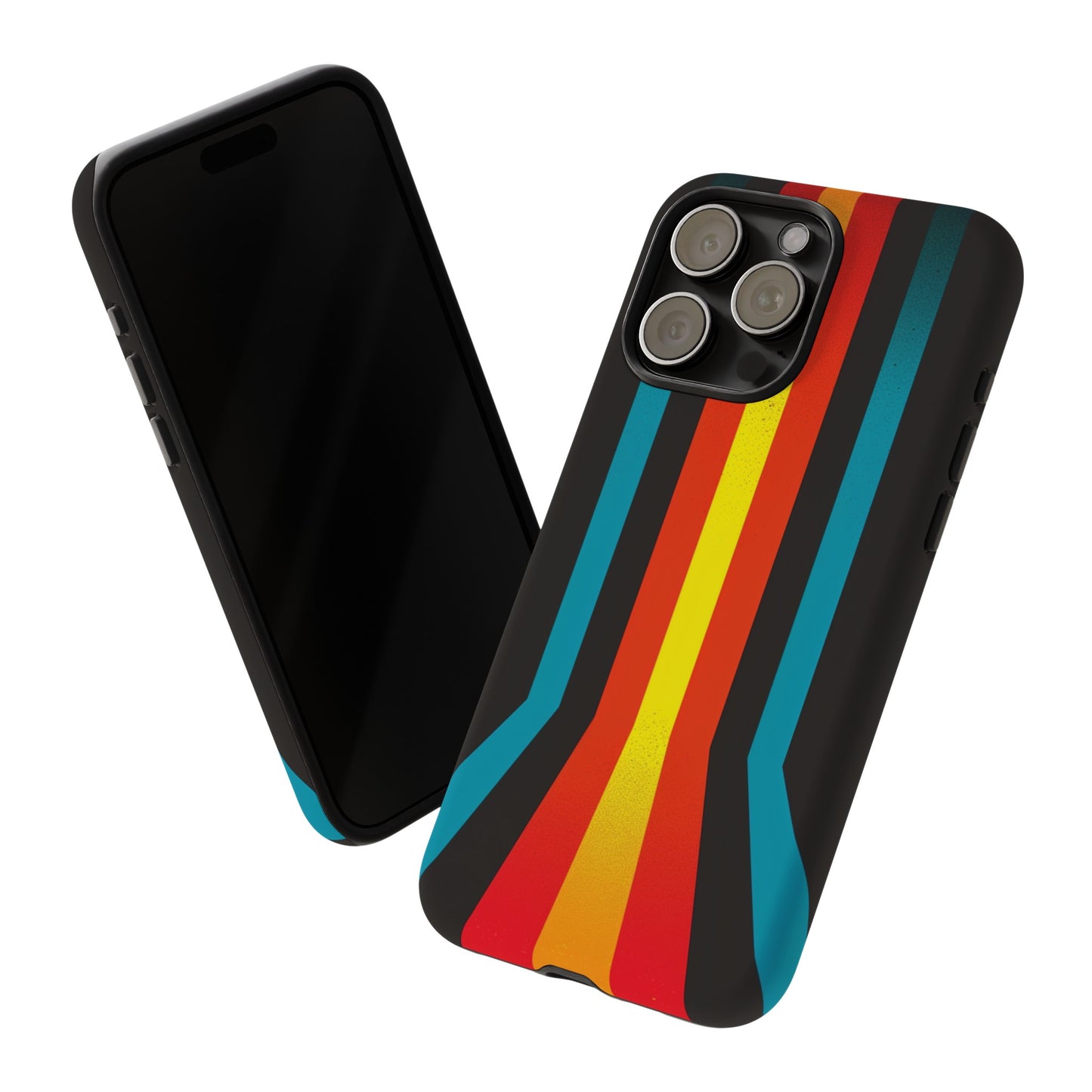 Retro Lines 1980s Flashback Phone Case