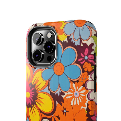 Trippy Hippie Psychedelic Floral Fusion