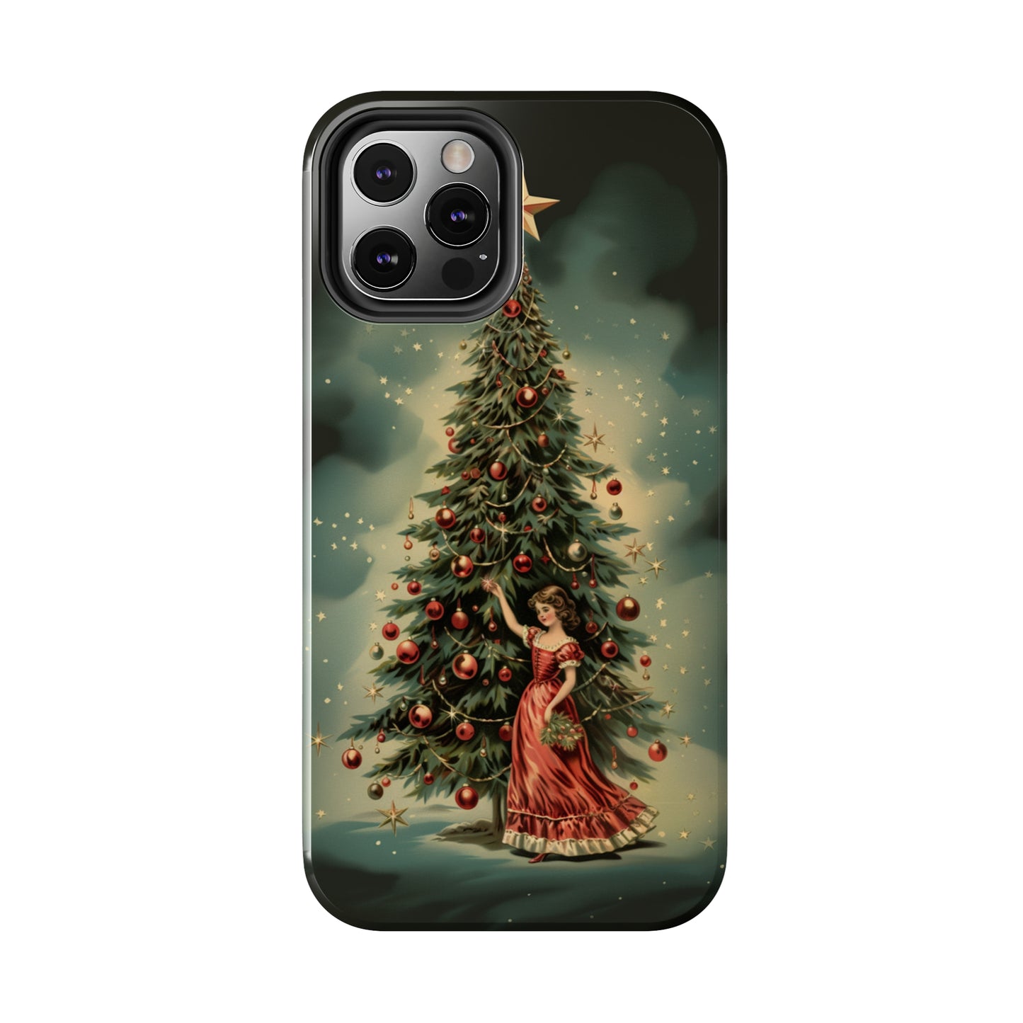 Vintage Christmas Charm Case for iPhone