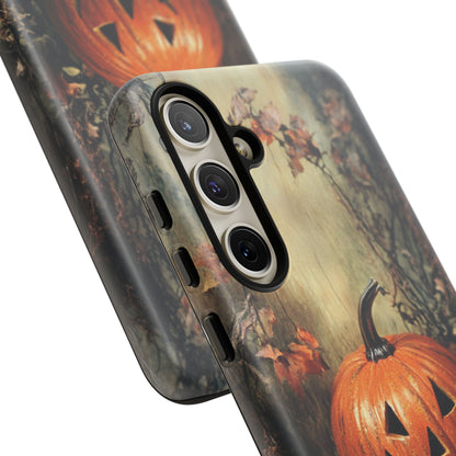 Vintage Style Halloween Jack-o'-Lantern Phone Cover