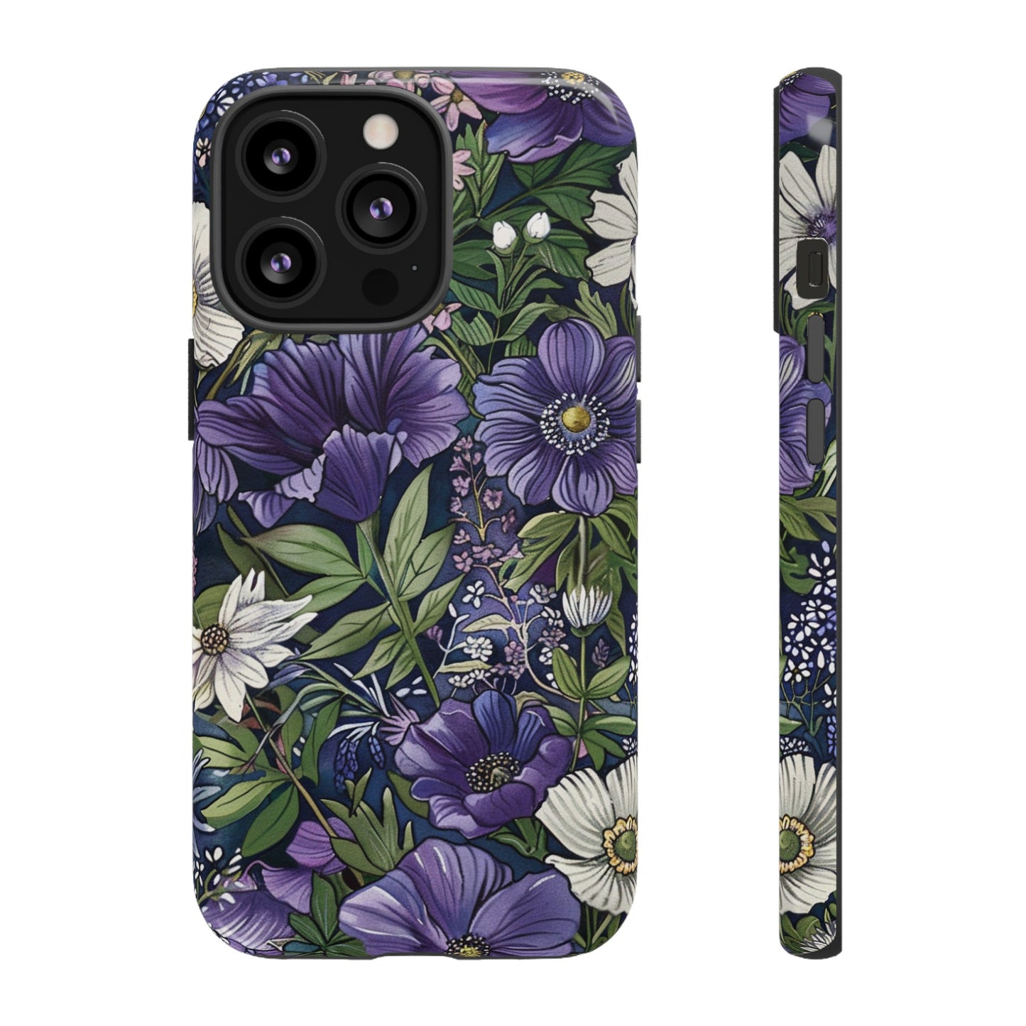 Floral Sage Purple Wildflower Phone Case