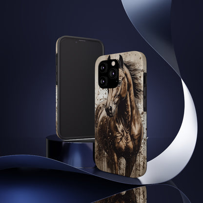 Elegant Equine Majesty: Horse Lover | Tough iPhone Case