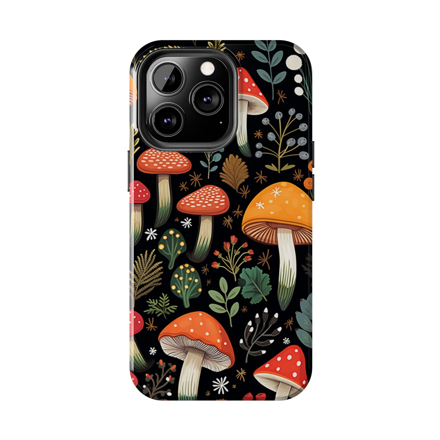 Psychedelic Magic Mushrooms Phone Case | Dive into Vintage Vibes