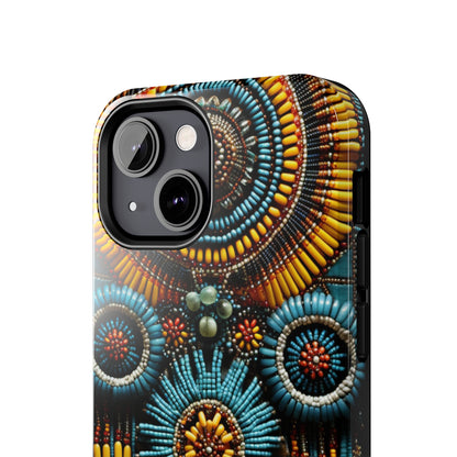 Native American Beadwork iPhone Case | Crafted Elegance with Cultural Heritage