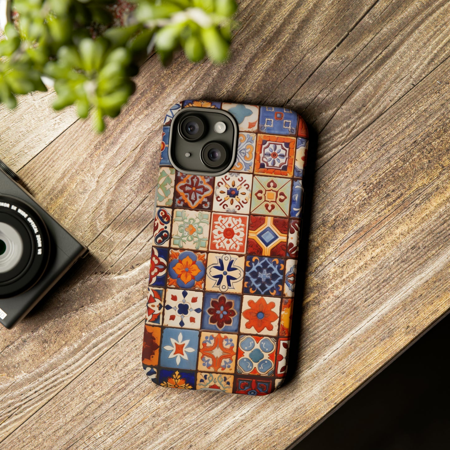 Mexican Tile Phone Case Fits all iPhone 15, Samsung and Pixel