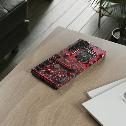 Open Circuit Naked Motherboard Technology Phone Case