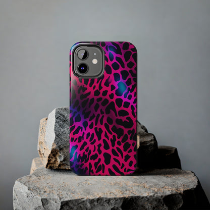 Wild Child: Trippy Leopard Spots Mystique | Dynamic iPhone Case