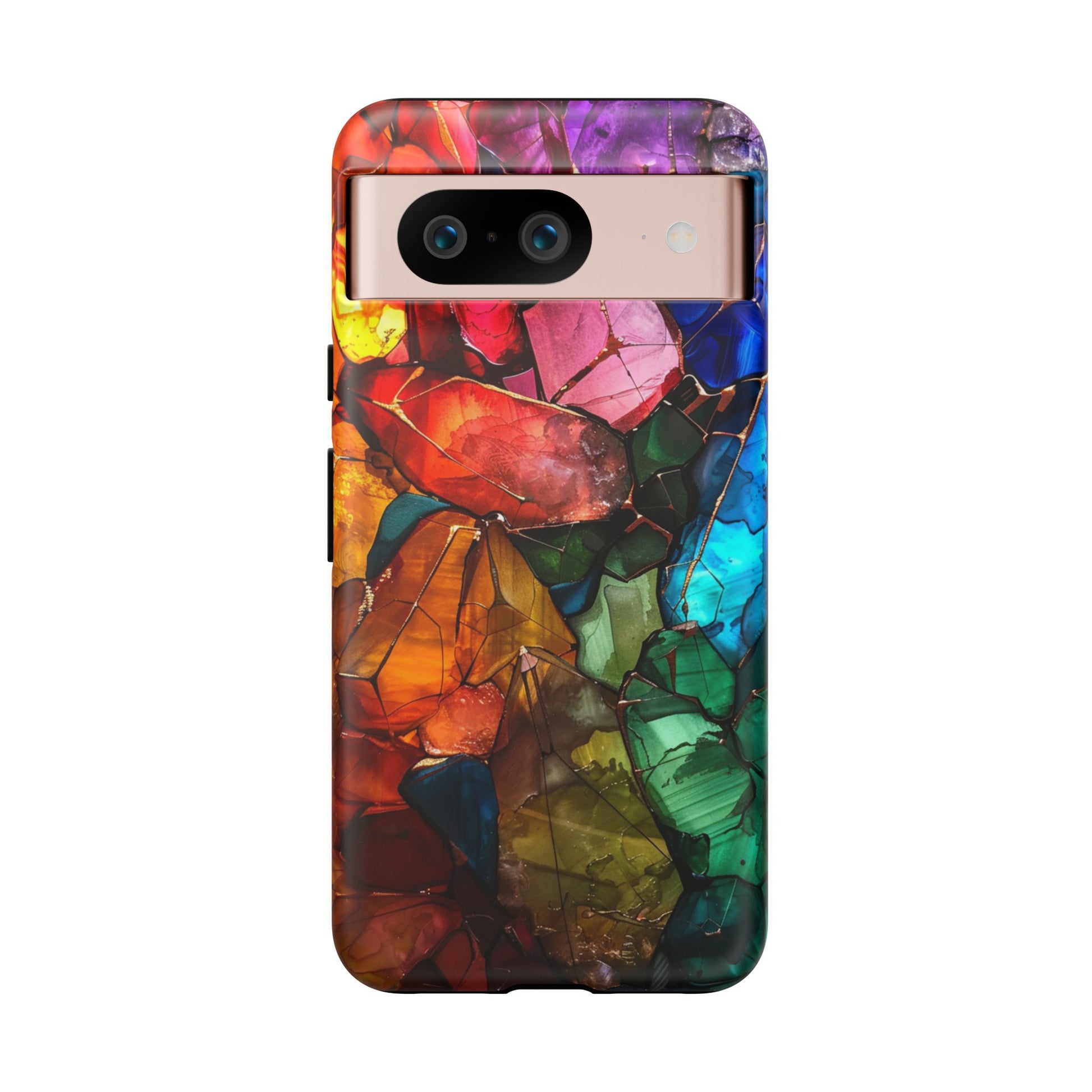 Google Pixel cases with stone art