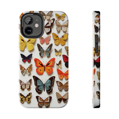 Elegant Embroidery: Delicate Butterfly iPhone Case – Crafted with Precision