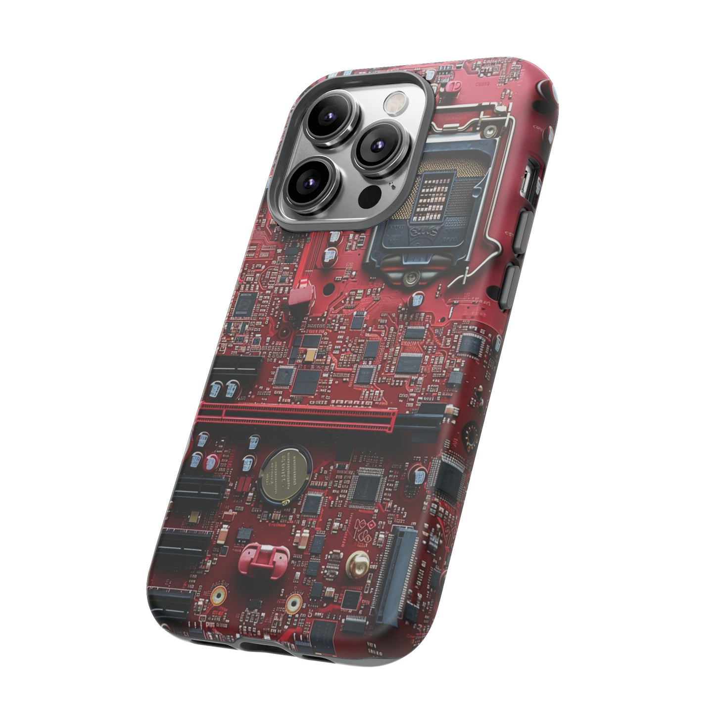 Open Circuit Naked Motherboard Technology Phone Case