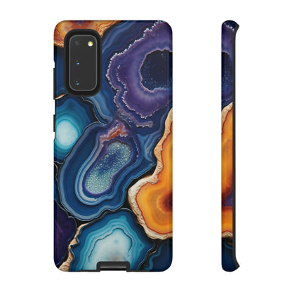 Agate Slice Geode Elegance: Natural Beauty Phone Case