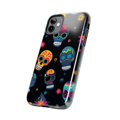 Sugar Skull iPhone Case | Day of the Dead Elegance for Apple iPhone Models