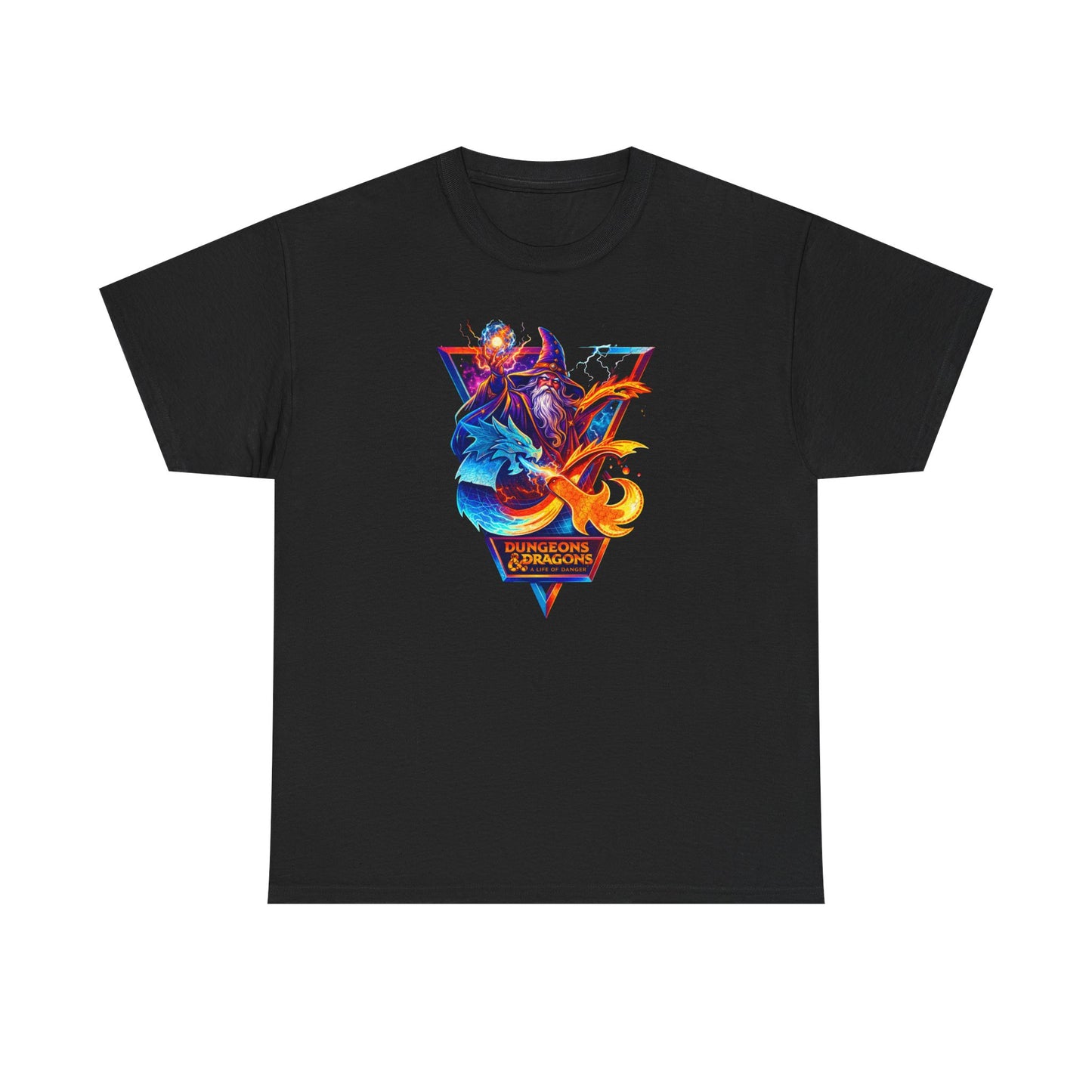 epic wizard dragon fantasy apparel