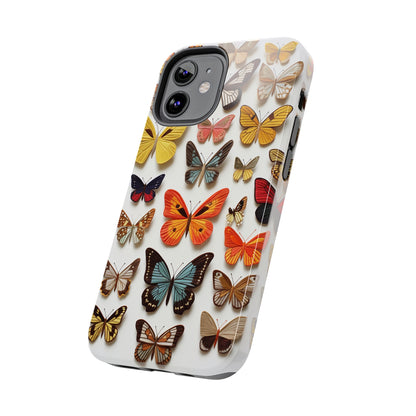 Elegant Embroidery: Delicate Butterfly iPhone Case – Crafted with Precision