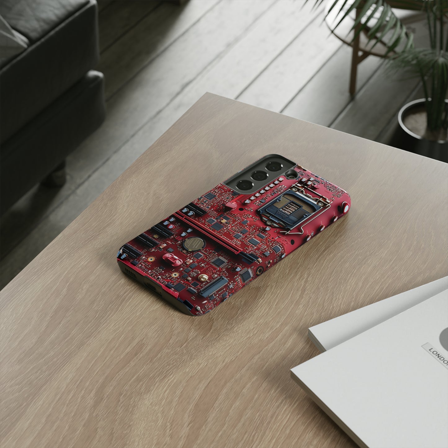 Open Circuit Naked Motherboard Technology Phone Case