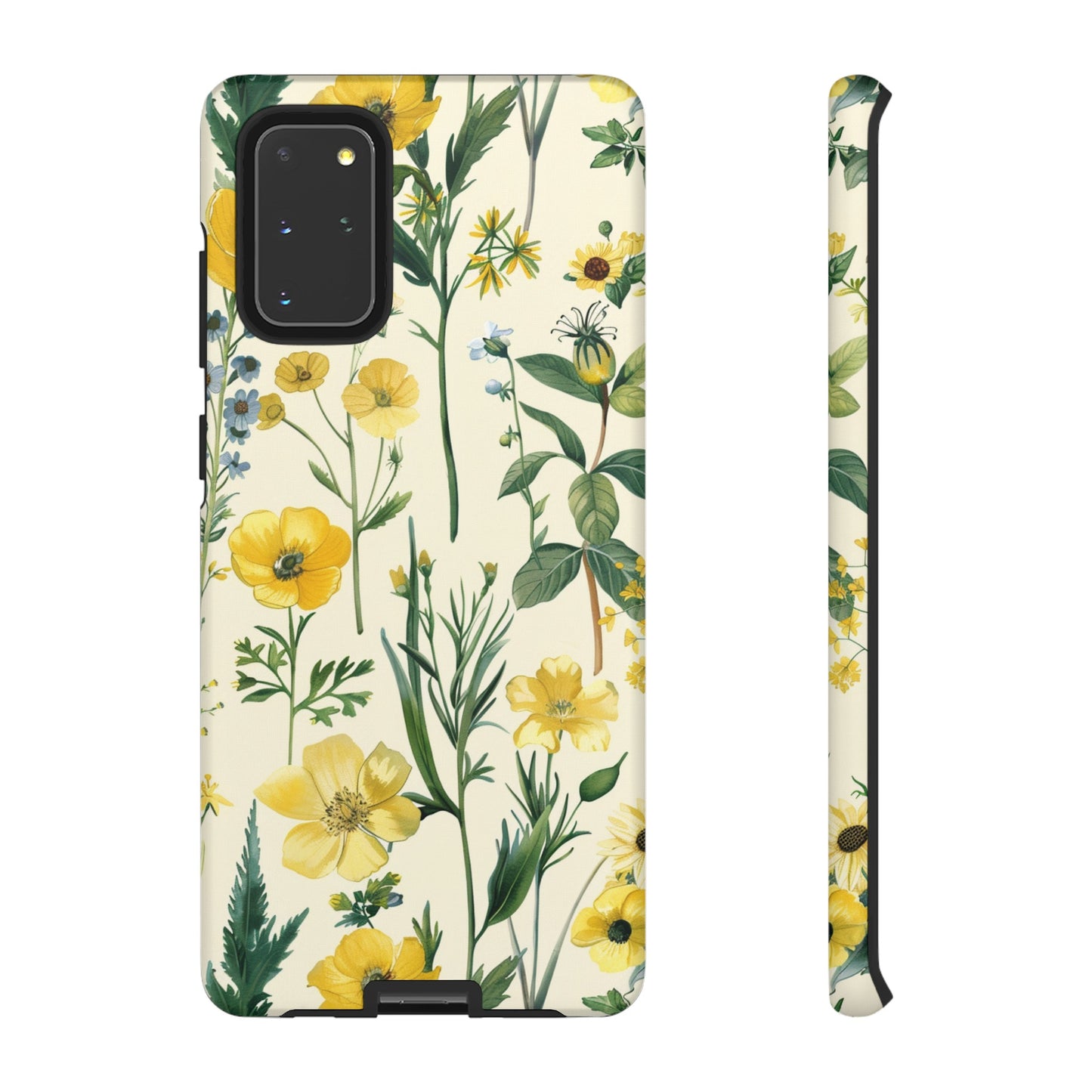 Floral Sage Yellow Wildflower Phone Case