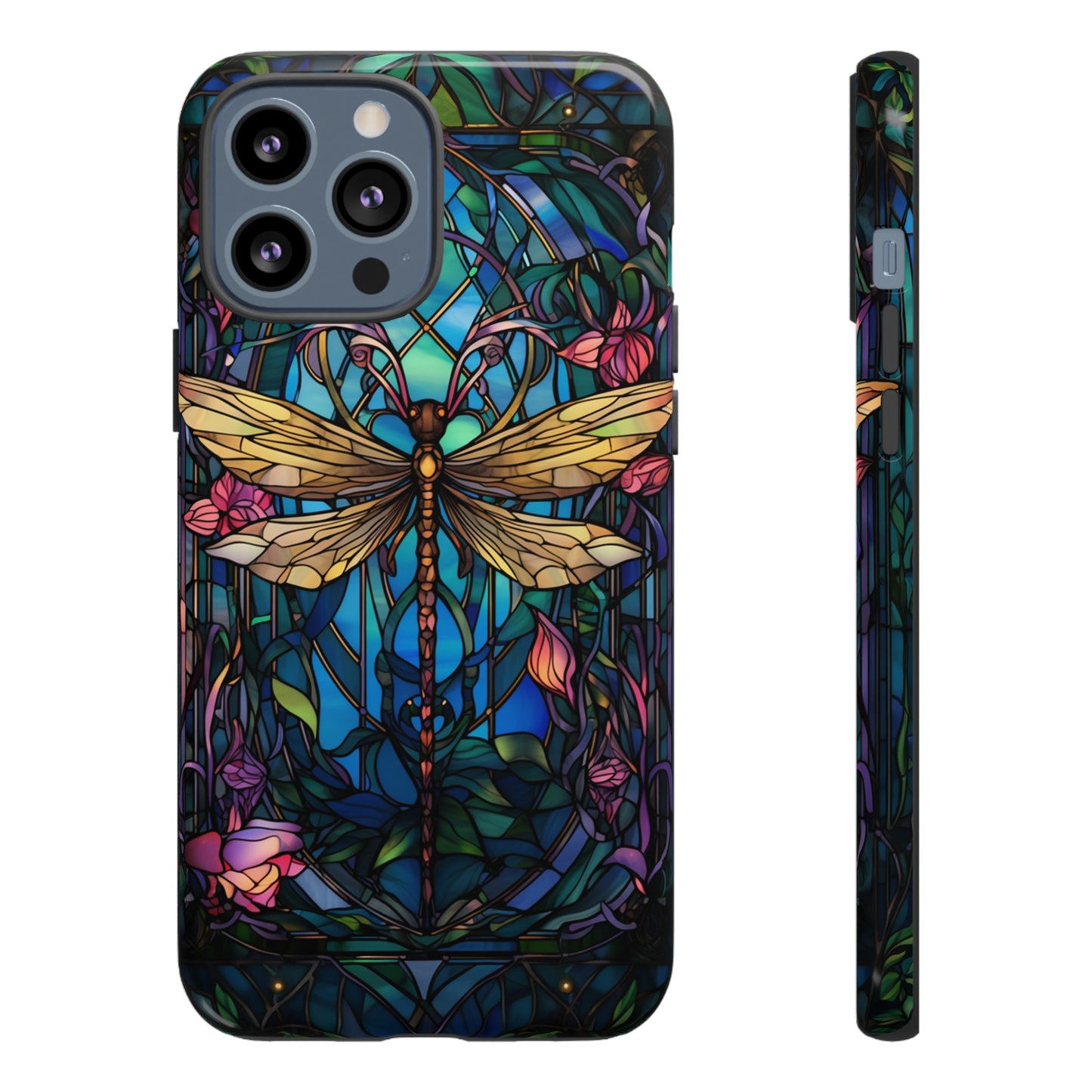 Art Nouveau Dragonfly - A Timeless Symbol of Elegance for Google Pixel, iPhone, and Samsung Cases