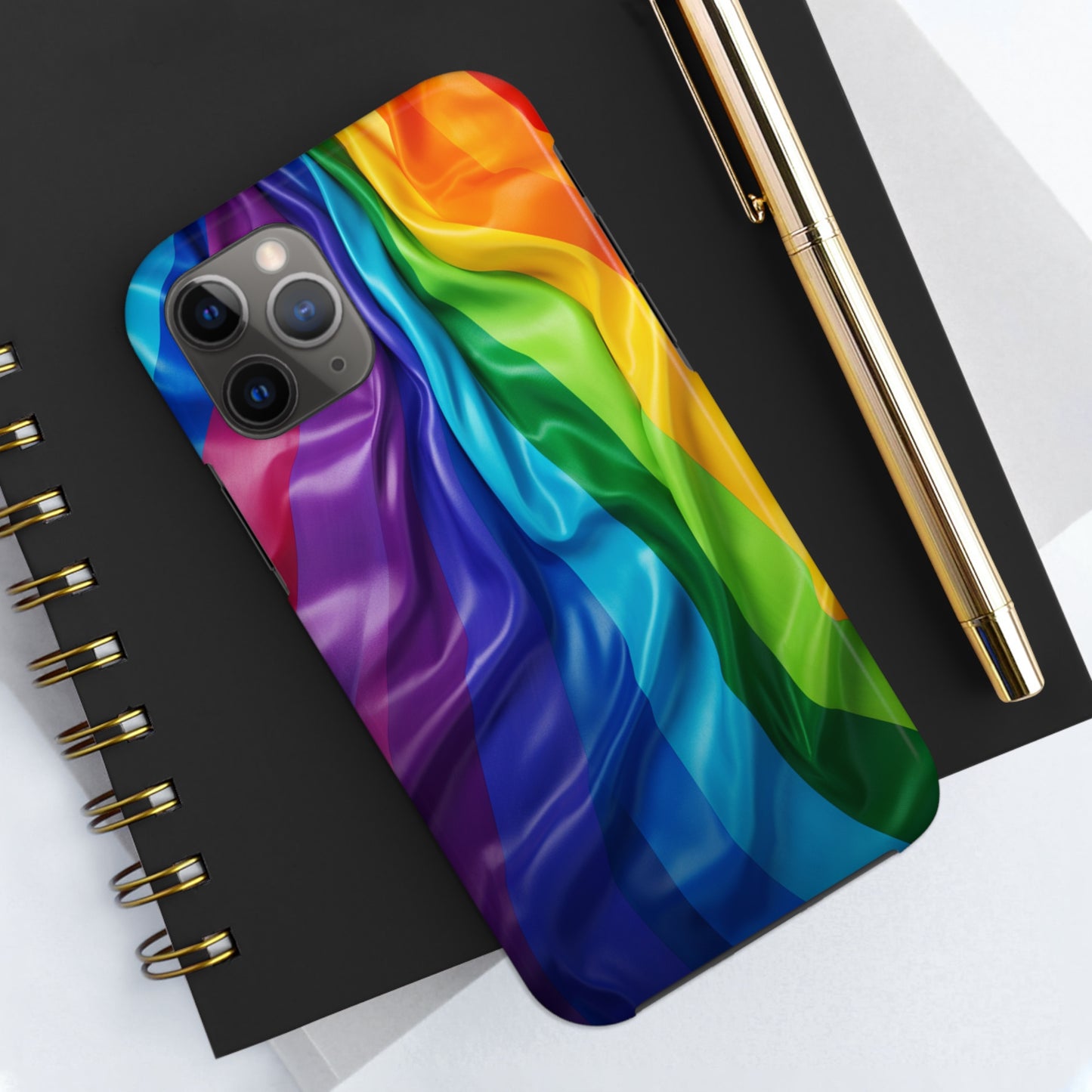 Gay Pride Rainbow Flag iPhone Case | Embrace Love, Equality, and LGBTQ+ Pride