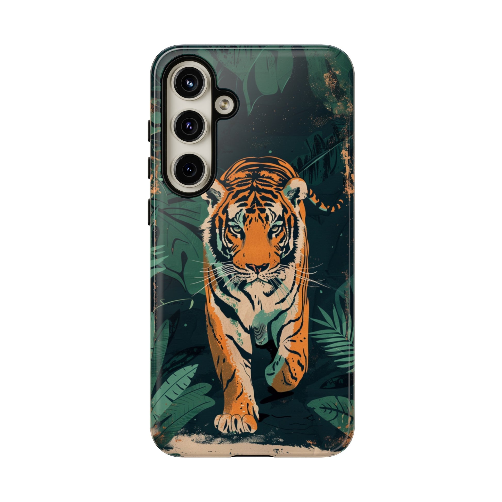 Retro Jungle Tiger Phone Case 