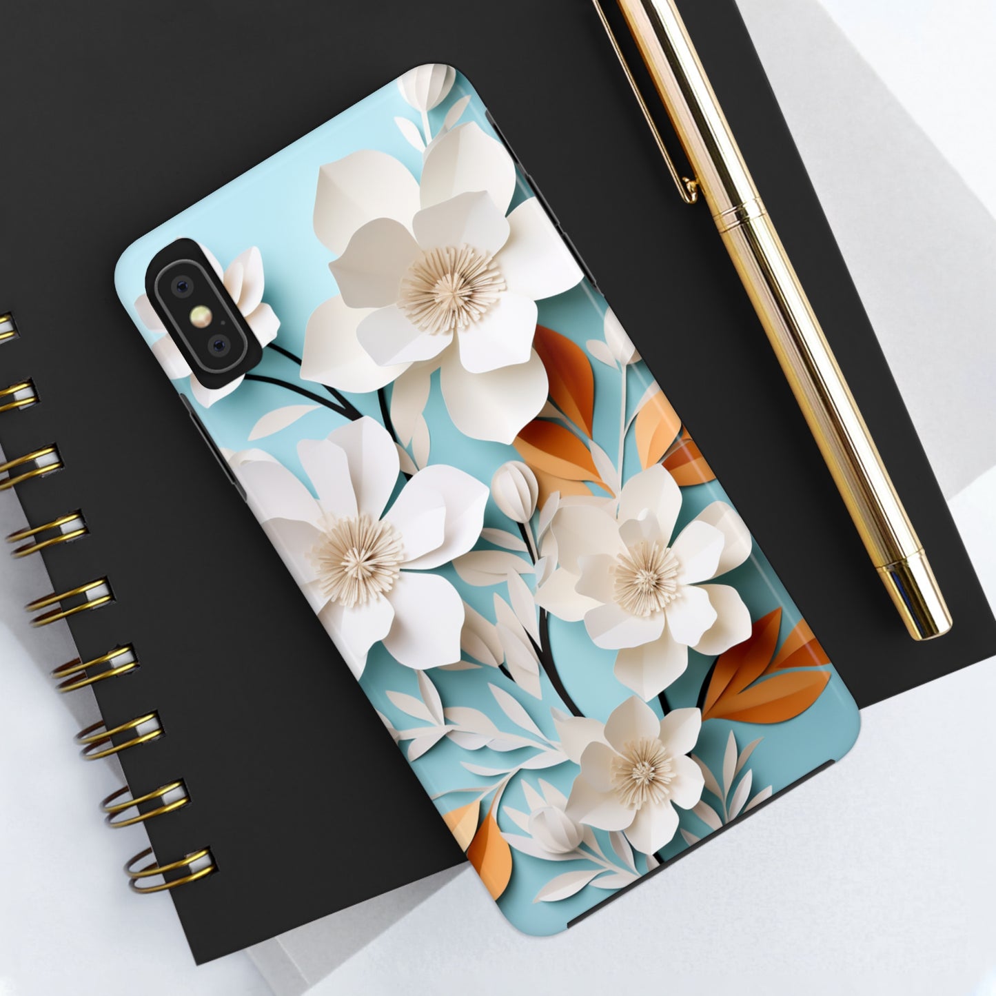 Paper Floral iPhone Case | Delicate Elegance and Nature-Inspired Beauty