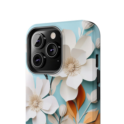 Paper Floral iPhone Case | Delicate Elegance and Nature-Inspired Beauty