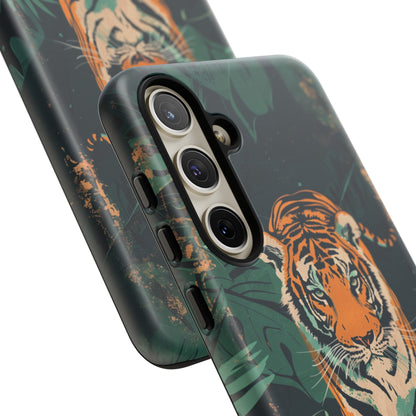 Retro Jungle Tiger Phone Case