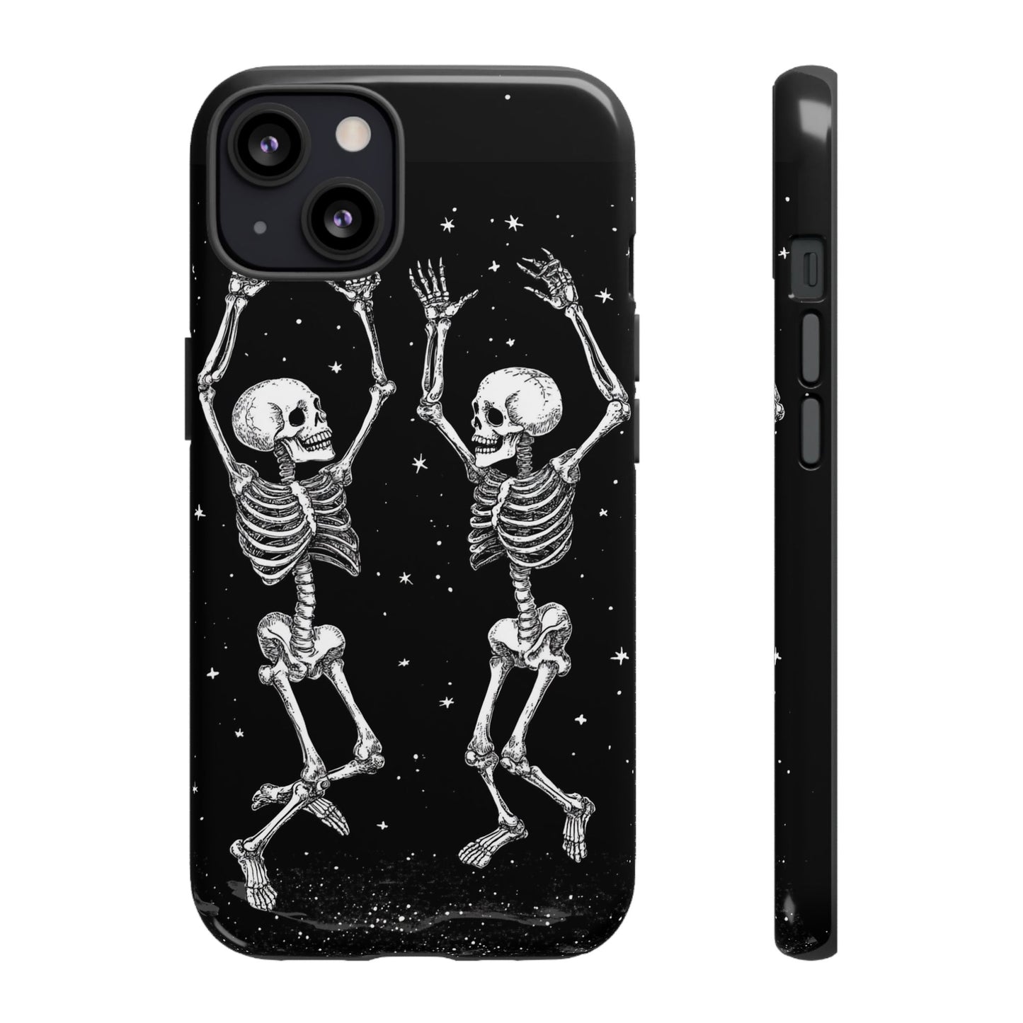 Halloween Dancing Skeletons iPhone Case