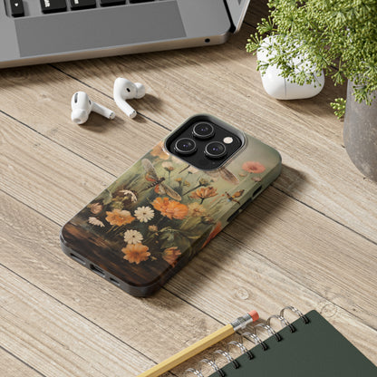 Delicate Nature Print - iPhone Case