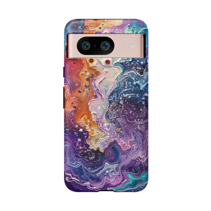 Trippy Psychedelic Color Waves Phone Case