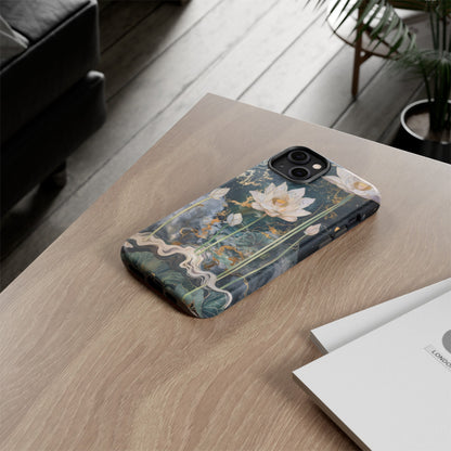 Lotus Floral Zen Art Phone Case