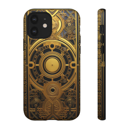 Gold Mandala Phone Case