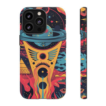 Cosmic Journey Space and Time Phone Case