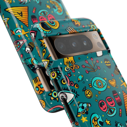 UFOs and Ancient Egypt Talisman Collage Phone Case