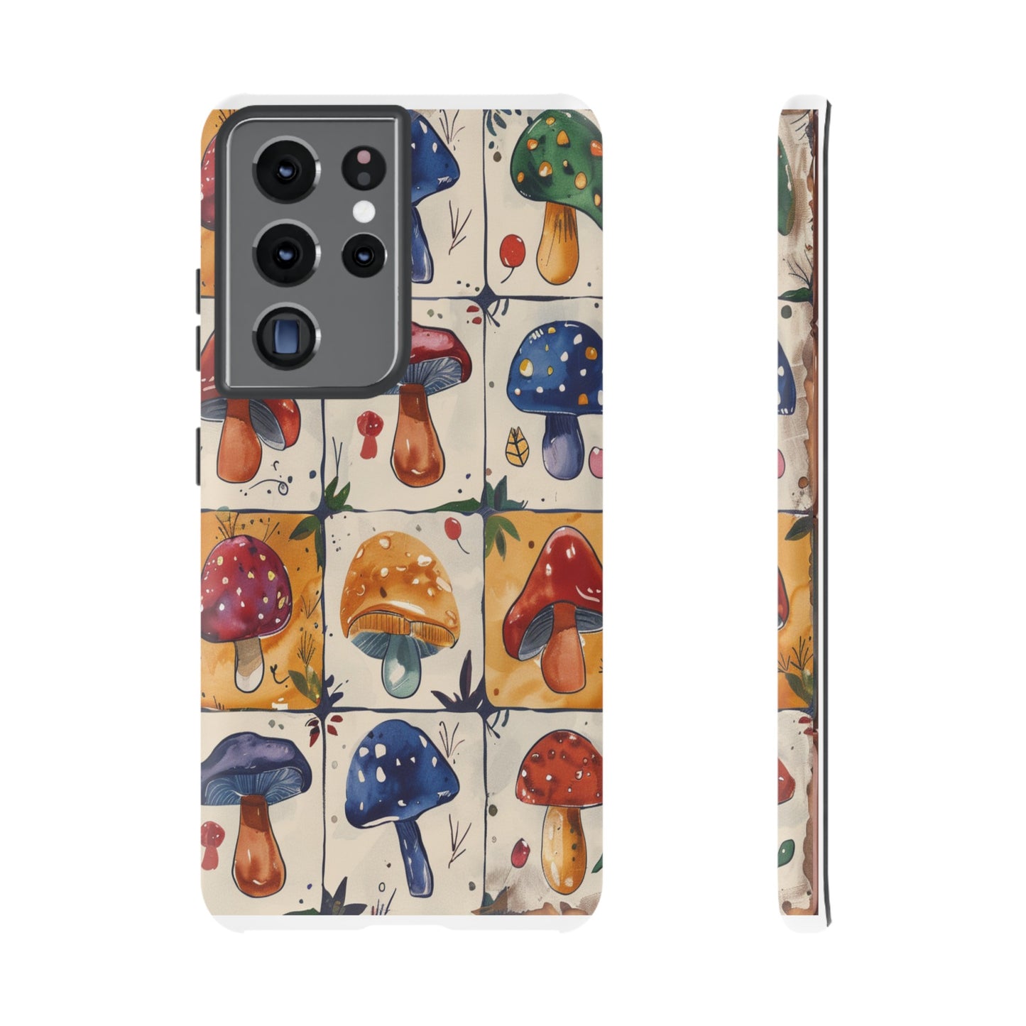 Trippy Magic Mushroom Toadstools Phone Case