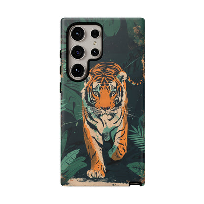 Retro Jungle Tiger Phone Case